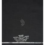 Raymond 45% Merino Wool Black colour with Striped design Unstitched Suit Fabric - 3.5 meters / VV2157