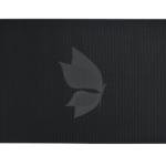 Raymond 45% Merino Wool Black colour with Striped design Unstitched Suit Fabric - 3.5 meters / VV2157