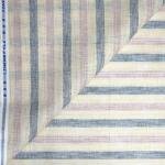 Siyaram's Linen with Cotton Jute Multicolor Striped Unstitched Shirt Fabric - 1.60 Mts / VV2183