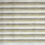 Siyaram's Linen with Cotton Jute Beige color Striped Unstitched Shirt Fabric - 1.60 Mts / VV2185