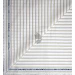 Raymond 100% Premium (Giza) Cotton Vertical Striped White colour Unstitched Shirt Fabric - 1.60 mts / VV2200