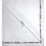 Raymond 100% Premium (Giza) Cotton Jacquard White colour Unstitched Shirt Fabric - 1.60 mts / VV2207