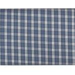 Raymond 100% Premium (Giza) Cotton Checkered Blue (Steelblue) colour Unstitched Shirt Fabric - 1.60 mts / VV2230
