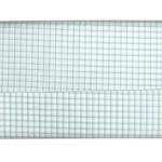 Raymond 100% Premium (Giza) Cotton Checkered Light Green (Turquoise) colour Unstitched Shirt Fabric - 1.60 mts / VV2242