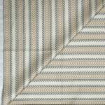 Siyaram's Festive Ceremony Collection Vertical Striped Pattern with "HEMP" blended Beige (Champagne) colour Unstitched Shirt Fabric - 1.6 Mts / VV2247