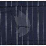 Siyaram's Festive Ceremony Collection Vertical Striped Pattern with "HEMP" blended Dark Blue (Navy Blue) colour Unstitched Shirt Fabric - 1.6 Mts / VV2250