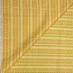 Siyaram's Festive Ceremony Collection Vertical Striped Pattern with "HEMP" blended Gold (Golden Rod) colour Unstitched Shirt Fabric - 1.6 Mts / VV2251