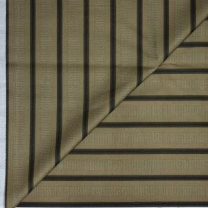 Siyaram's Festive Ceremony Collection Vertical Striped Pattern with "HEMP" blended Green (Olive) colour Unstitched Shirt Fabric - 1.6 Mts / VV2254