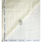 Siyaram's 100% Superfine Cotton with Jacquard weave Solid Pattern Beige colour Unstitched Shirt Fabric of 1.60 Mts / VV2356L