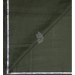Siyaram's 100% Superfine Cotton Olive Green (Dark Green) colour with Solid Pattern Unstitched Shirt Fabric of 1.6 Mts / VV2357I