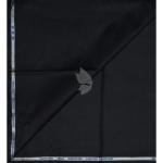 Siyaram's 100% Superfine Cotton Black colour with Solid Pattern Unstitched Shirt Fabric of 1.6 Mts / VV2357S