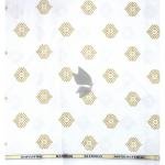Siyaram's Bamboo Blended with Anti Bacterial benefits Printed pattern White Colour Unstitched Shirt Fabric of 1.6 Mts / VV2371I