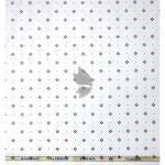 Siyaram's Bamboo Blended with Anti Bacterial benefits Printed pattern White Colour Unstitched Shirt Fabric of 1.6 Mts / VV2371L