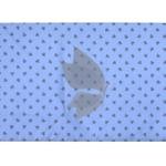 Siyaram's Bamboo Blended with Anti Bacterial benefits Printed pattern Blue Colour Unstitched Shirt Fabric of 1.6 Mts / VV2371O