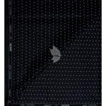 Raymond 100% Egyptian Giza Cotton (Premium Cotton) Black Printed Pattern Unstitched Shirt Fabric of 1.60 meters / VV2388C