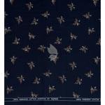 Raymond 100% Egyptian Giza Cotton (Premium Cotton) Dark Blue Printed Pattern Unstitched Shirt Fabric of 1.60 meters / VV2388F