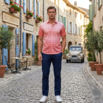 Raymond 100% Pure Linen Multi color Checkered Unstitched Shirt Fabric of 1.6 meters / VV2389AC