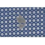 Raymond 100% Pure Linen Blue color Printed Unstitched Shirt Fabric of 1.6 meters / VV2389D