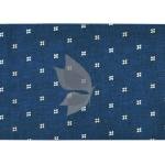 Raymond 100% Pure Linen Blue color Printed Unstitched Shirt Fabric of 1.6 meters / VV2389S