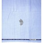 J.Hampstead Moretti Premium Egyptian Collection with 100% Giza Cotton Sky Blue Jacquard Pattern Unstitched Shirt Fabric of 1.6 mts / VV2390E
