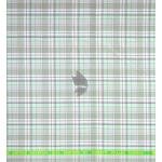 J.Hampstead Moretti Premium Egyptian Collection with 100% Giza Cotton Green (Celadon) Checkered Pattern Unstitched Shirt Fabric of 1.6 mts / VV2391B