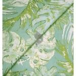 J.Hampstead 100% Pure Giza Cotton Blended Printed pattern Green colour Unstitched Shirt Fabric of 1.6 meters / VV2392AJ
