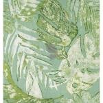 J.Hampstead 100% Pure Giza Cotton Blended Printed pattern Green colour Unstitched Shirt Fabric of 1.6 meters / VV2392AJ