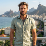 J.Hampstead Moretti 100% Pure Linen Fabric from "The Luxury Club of Italian Fusion Linen" with Light Green (Pear) Colour Plain Pattern Unstitched Shirt Fabric of 1.6 mts / VV2402