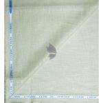J.Hampstead Moretti 100% Pure Linen Fabric from "The Luxury Club of Italian Fusion Linen" with Light Green (Pear) Colour Plain Pattern Unstitched Shirt Fabric of 1.6 mts / VV2402
