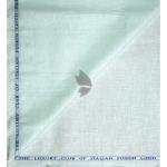 J.Hampstead Moretti 100% Pure Linen Fabric from "The Luxury Club of Italian Fusion Linen" with Light Green (Aqua Marine) Colour Plain Pattern Unstitched Shirt Fabric of 1.6 mts / VV2404