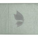 J.Hampstead Moretti 100% Pure Linen Fabric from "The Luxury Club of Italian Fusion Linen" with Green (Jade) Colour Plain Pattern Unstitched Shirt Fabric of 1.6 mts / VV2405