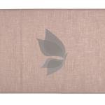 J.Hampstead Moretti 100% Pure Linen Fabric from "The Luxury Club of Italian Fusion Linen" with Brown (Rosy Brown) Colour Plain Pattern Unstitched Shirt Fabric of 1.6 mts / VV2407