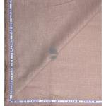 J.Hampstead Moretti 100% Pure Linen Fabric from "The Luxury Club of Italian Fusion Linen" with Brown (Rosy Brown) Colour Plain Pattern Unstitched Shirt Fabric of 1.6 mts / VV2407