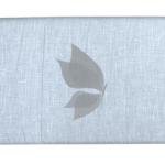 J.Hampstead Moretti 100% Pure Linen Fabric from "The Luxury Club of Italian Fusion Linen" with Grey Colour Plain Pattern Unstitched Shirt Fabric of 1.6 mts / VV2414