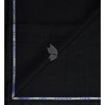 J.Hampstead Moretti 100% Pure Linen Fabric from "The Luxury Club of Italian Fusion Linen" with Black Colour Plain Pattern Unstitched Shirt Fabric of 1.6 mts / VV2423