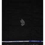 J.Hampstead Moretti 100% Pure Linen Fabric from "The Luxury Club of Italian Fusion Linen" with Black Colour Plain Pattern Unstitched Shirt Fabric of 1.6 mts / VV2423