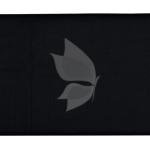 J.Hampstead Moretti Premium Egyptian Collection with 100% Giza Cotton Black colour Plain Pattern Unstitched Shirt Fabric of 1.6 mts - Made In Italy / VV2454