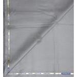 J.Hampstead Moretti Premium Egyptian Collection with 100% Giza Cotton Grey colour Plain Pattern Unstitched Shirt Fabric of 1.6 mts - Made In Italy / VV2460