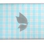Siyaram's 100% Superfine Cotton Light Blue (Aqua Marine) colour with Checkered Pattern Unstitched Shirt Fabric of 1.6 Mts / VV2465