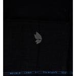 Siyaram's 100% Pure Linen 40 Lea Plain Black Colour Unstitched Shirt Fabric - 1.60 Mts / VV2491