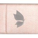 Siyaram's "Revista Collection" 100% Pure Royal Linen 60 Lea Jacquard Pink (Peach) colour Unstitched Shirt Fabric of 1.60 mts / VV2496