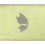 Siyaram's 100% Pure Linen 60 Lea Striped Green colour Unstitched Shirt Fabric of 1.60 mts / VV2513