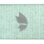 Siyaram's 100% Pure Linen 60 Lea Striped Green colour Unstitched Shirt Fabric of 1.60 mts / VV2518