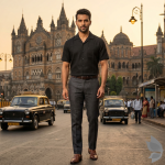 J.Hampstead Moretti Premium Egyptian Collection with 100% Giza Cotton Black Colour Jacquard Pattern Unstitched Shirt Fabric of 1.6 mts - Made In Italy / VV2521
