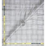 J.Hampstead Moretti Premium Egyptian Collection with 100% Giza Cotton Green (Sage) Colour Checkered Pattern Unstitched Shirt Fabric of 1.6 mts / VV2527