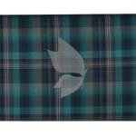 J.Hampstead Moretti Premium Egyptian Collection with 100% Giza Cotton Green (Jade) Colour Checkered Pattern Unstitched Shirt Fabric of 1.6 mts - Made In Italy / VV2535