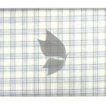 J.Hampstead Moretti Premium Collection with 100% Giza Cotton Multicolour Checkered Pattern Unstitched Shirt Fabric of 1.6 mts - Made In Italy / VV2541