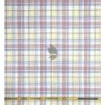 J.Hampstead Moretti Premium Collection with 100% Giza Cotton Multicolour Checkered Pattern Unstitched Shirt Fabric of 1.6 mts - Made In Italy / VV2543
