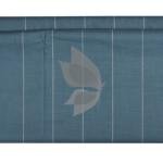 J.Hampstead Moretti Premium Egyptian Collection with 100% Giza Cotton Green (Sea Green) Colour Striped Pattern Unstitched Shirt Fabric of 1.6 mts - Made In Italy / VV2551