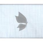 J.Hampstead Moretti Premium Egyptian Collection with 100% Giza Cotton Light Blue (Baby Blue) Colour Striped Pattern Unstitched Shirt Fabric of 1.6 mts - Made In Italy / VV2553